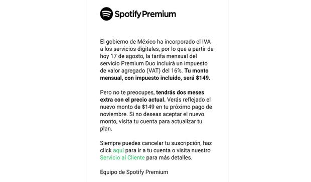 Cuánto cuesta Spotify Premium?