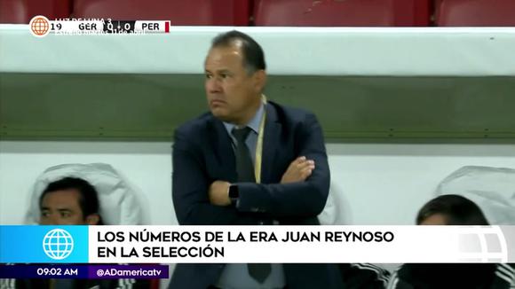 Los números de la era Juan Reynoso en la selección peruana