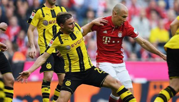 Bayern Múnich aplastó 4-1 a Borussia Dortmund por Bundesliga