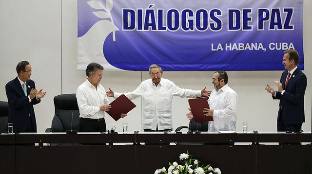 La paz se hizo posible: Colombia y FARC firmaron pacto en Cuba - 14