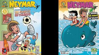 Neymar causa furor y gana por goleada en los cómics