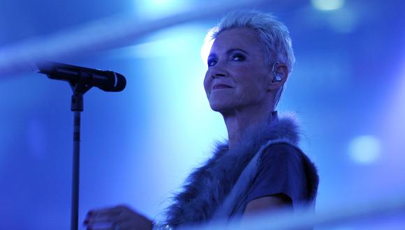 Marie Fredriksson en 2011, durante un concierto en Alemania en 2011. Foto: AFP.