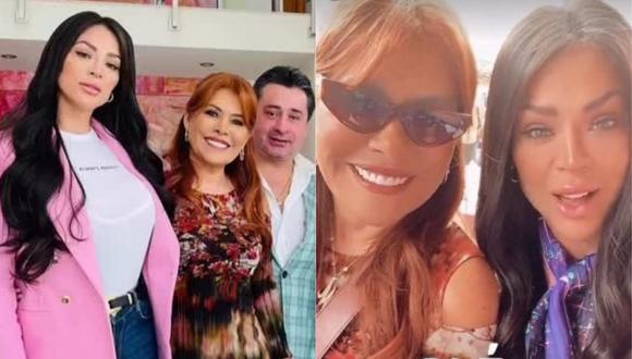 Magaly Medina recibió en su casa a Sheyla Rojas y Antonio Pavón. (Foto: Instagram)