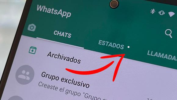 WhatsApp | Qué significa el punto al lado de la pestaña Estados |  Smartphone | Celulares | Status | nnda | nnni | DATA | MAG.