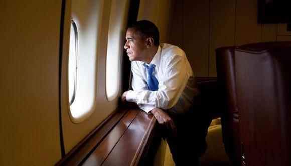 Barack Obama sobrevolando Cuba luego de su histórica visita. (Foto: Getty Images)