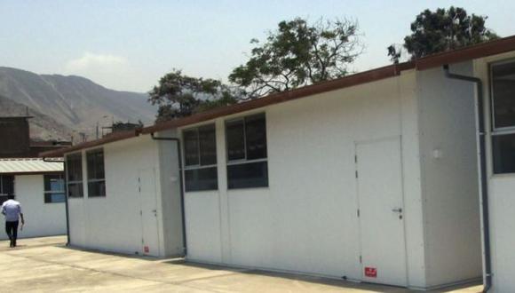El Niño: colegios de Huarochirí recibirán aulas prefabricadas