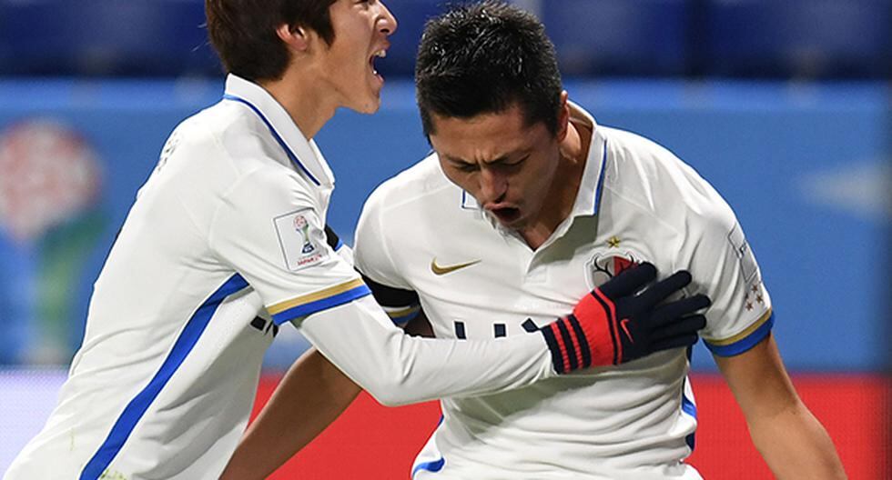 A los 85 minutos, Yuma Suzuki concretó el gol del 3-0 para el Kashima Antlers ante Atlético Nacional, sellando el pase del club japonés a la final del Mundial de Clubes. (Foto: Getty Images)
