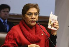 Luz Salgado: "Al Ejecutivo le ha ingresado la adicción por el poder"
