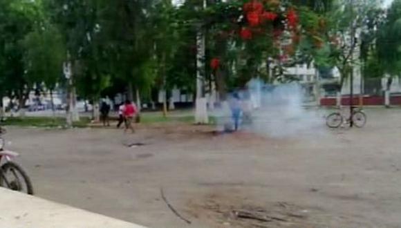 Dos heridos tras enfrentamiento en azucarera Tumán. (Captura: RPP Noticias)