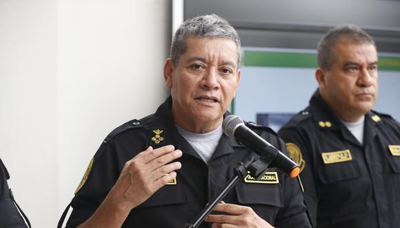 El ex comandante general de la Policía Nacional del Perú (PNP) Jorge Angulo.