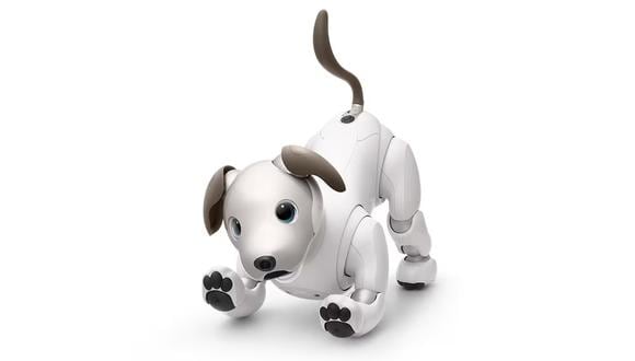 Perro robot Aibo.