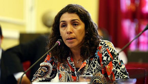 Rocío Calderón fue citada a la comisión Lava Jato, del Congreso, y tras su testimonio fue declarada como investigada por este grupo. (Congreso de la República)