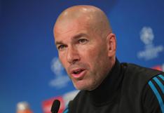 Zidane: “La clave es pensar que podemos ganar el partido”