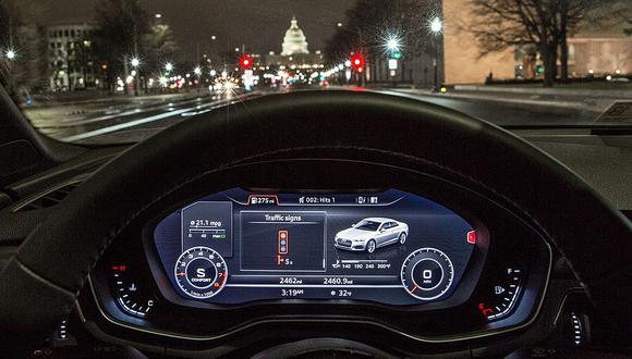 Audi anunció que algunos de los modelos de su gama podrán interactuar con los semáforos de Washington. (foto: Audi)