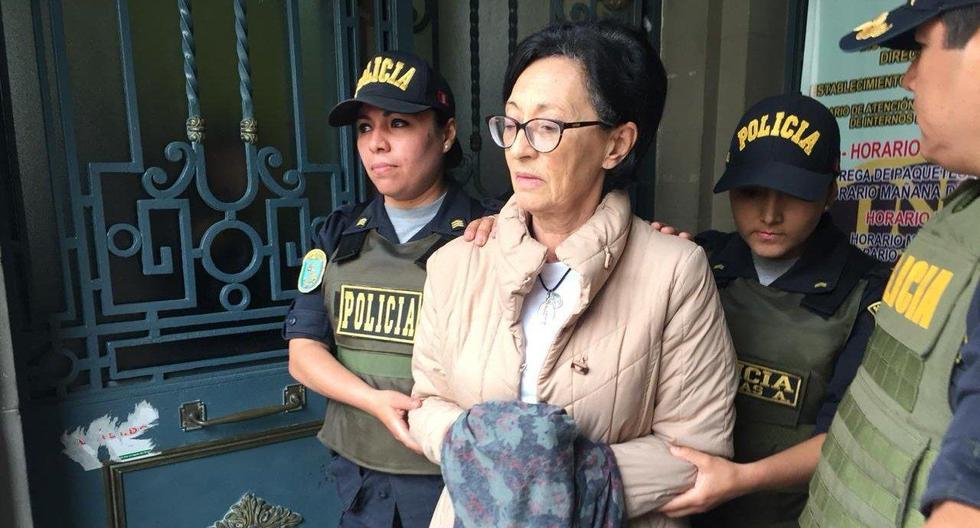 Ana Herz cumple una orden de 36 meses de prisión preventiva en el penal Anexo de Chorrillos. (FOTO: USI)