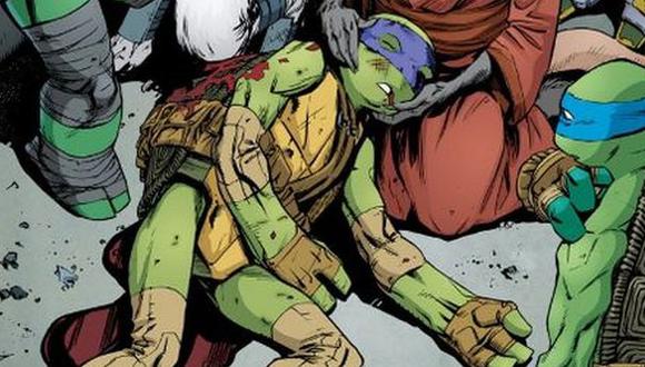 "Las Tortugas Ninja": murió Donatello en escena del cómic