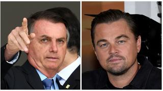 Jair Bolsonaro acusa a Leonardo DiCaprio de “dar dinero para incendiar el Amazonas” 