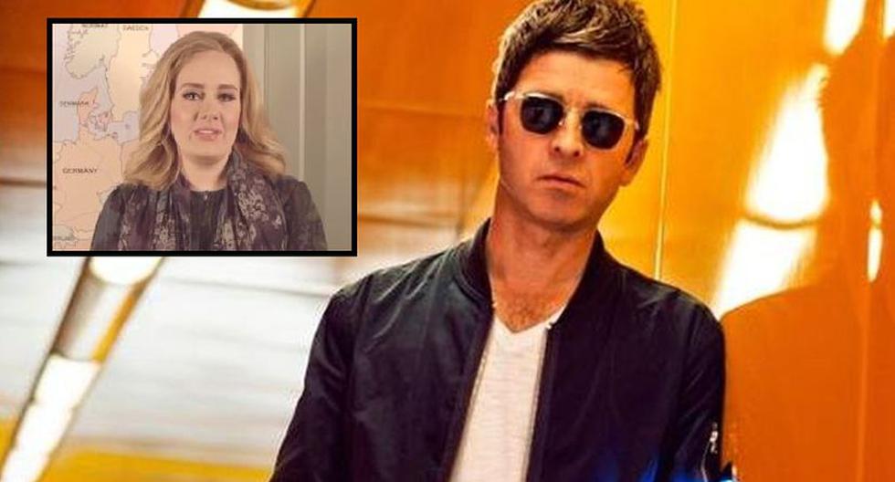 Noel Gallagher atacó a Adele y su música (Twitter)