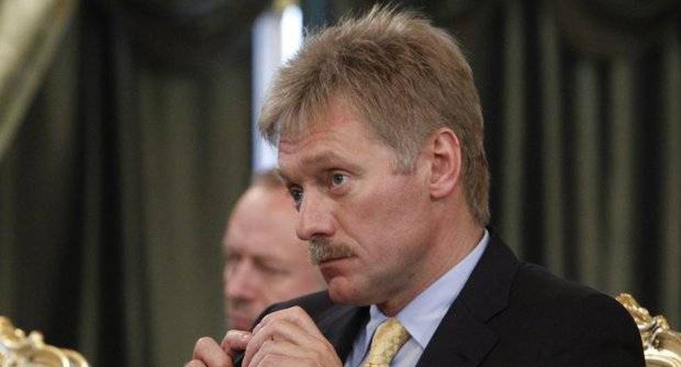 Peskov aseguró que Rusia no tiene "ningún motivo" para no aceptar los resultados de las elecciones de presidente de la Interpol. (Foto: EFE)