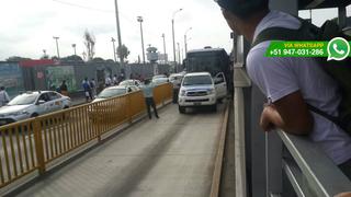 Metropolitano: bus malogrado generó demoras en Chorrillos