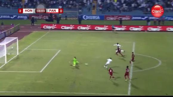 Bryan Moya marcó el 2-0 de Honduras ante Panamá. (Video: TVC)