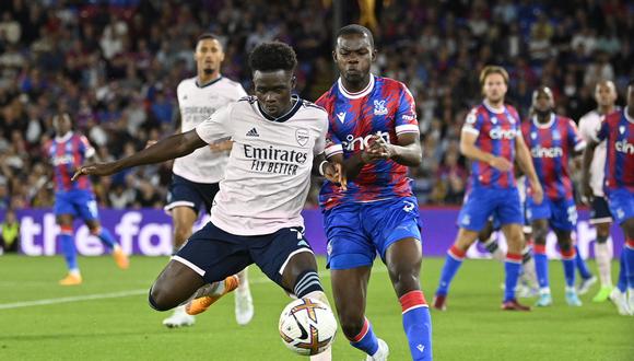 Arsenal venció a Crystal Palace por la jornada 1 de la Premier League. Fuente: EFE