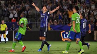 Ibrahimovic y el doblete en Los Angeles Galaxy para remontar partido a equipo de Ruidíaz en MLS | VIDEO