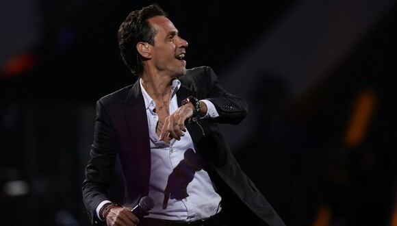 Marc Anthony se disculpa por no ofrecer concierto por fallo técnica. (Foto: AFP).