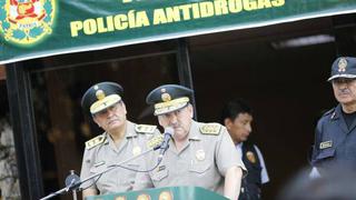 Director de la Policía desarticula unidades de inteligencia antidrogas