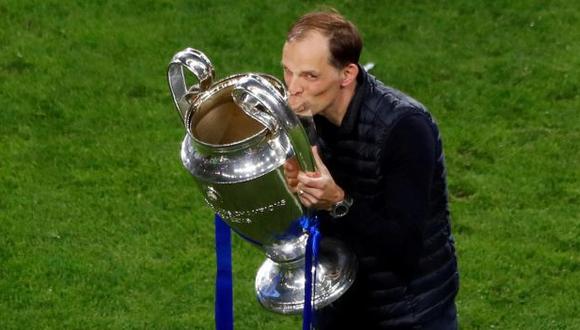 Thomas Tuchel ganó el premio al mejor entrenador de UEFA. (Foto: Reuters)