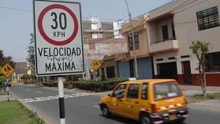 A propósito de las fotopapeletas: ¿cuál es la velocidad máxima para manejar en Lima?