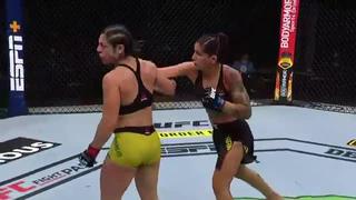 UFC Fight Island 3: el insólito error de Bethe Correia que le costó caro en el duelo de peso gallo | VÍDEO