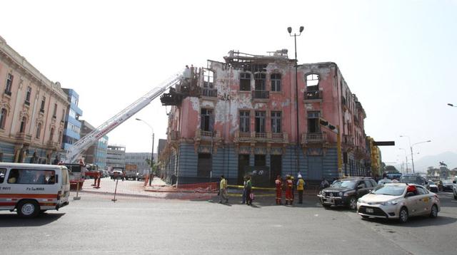 Plaza Dos de Mayo: un año de incendio que dañó casona histórica - 5