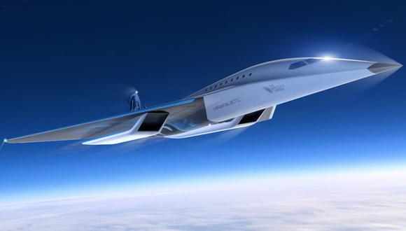 La aeronave supersónica de Virgin Galactic prevé transportar hasta 19 pasajeros a 18 mil metros de altura con una velocidad de hasta 3700 kilómetros por hora