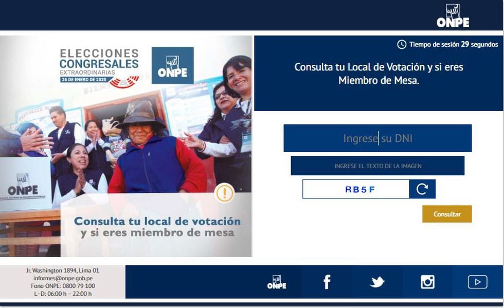 ONPE: ¿dónde votar? Revisa gratis aquí cuál es tu local de ...