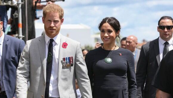 Meghan Markle y el príncipe Harry están esperando a su primer bebé que nacerá en 2019. (Foto: AFP)