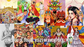 Fiestas Patrias: 300 niños y adolescentes de todo el Perú dibujaron su amor por el país