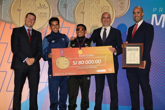 DT: Lima 2019: medallistas peruanos recibieron premios por 