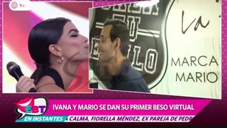 Ivana Yturbe y Mario Irivarren confirmaron su reconciliación con romántico beso