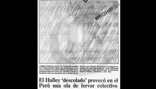 A 30 años de la fiebre por el cometa Halley - 2