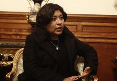 Betssy Chávez: “Mirtha Vásquez como premier permitirá generar consensos”