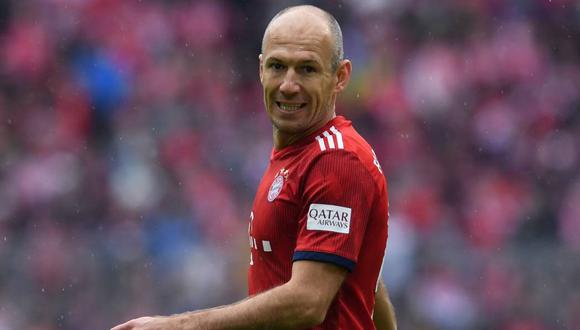 Arjen Robben, extremo holandés que milita en el Bayern Múnich. (Foto: AP)
