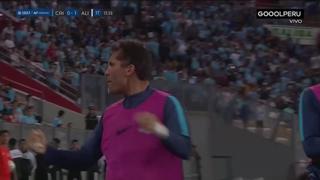 Sporting Cristal vs. Alianza Lima: así fue el festejo de Butrón y la banca de suplentes blanquiazul tras el 1-0 de Ramírez | VIDEO