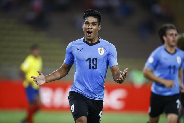 Ecuador vs. Uruguay: Matíaz Arezo convirtió un hat trick para revertir el marcador | Foto: Francisco Neyra/GEC