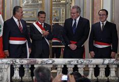Ollanta Humala tomó juramento a tres nuevos ministros de Estado 