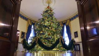 El decorado por Navidad de la Casa Blanca fue presentado por Melania Trump