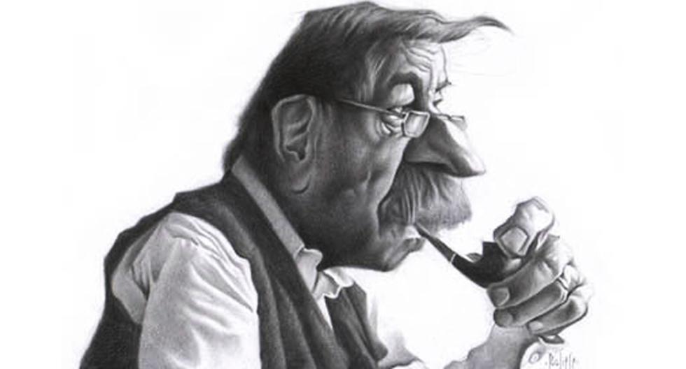 Günter Grass, 1927 - 2015. (Caricatura: David Pugliese)