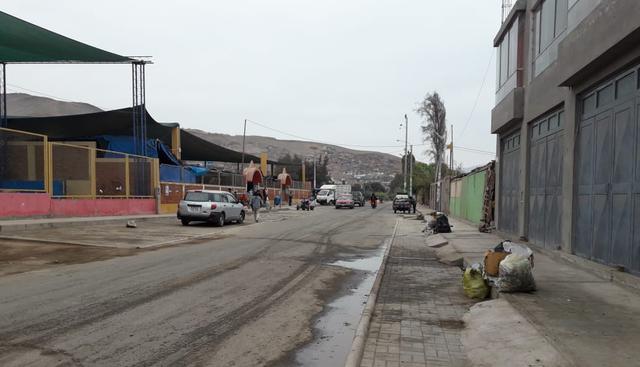 Así lucen las calles y principales vías del Valle del Tambo. (Foto: Zenaida Condori)