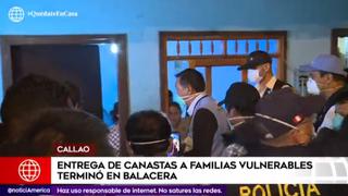 Coronavirus Perú: balacera en el Callao cuando se repartían canastas