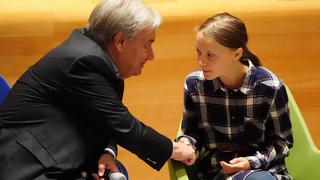 Greta Thunberg en la ONU: "Las marchas demuestran que los jóvenes somos imparables"